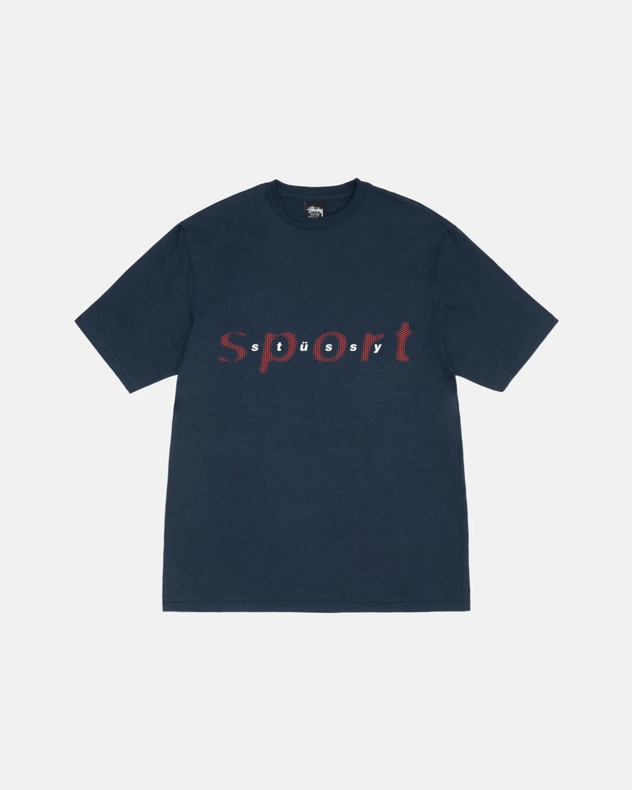 Dot Sport Tee - Navy
