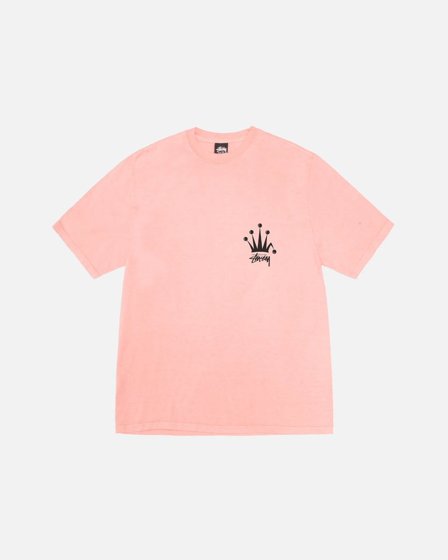Regal Crown Tee Pigment Dyed - Coral