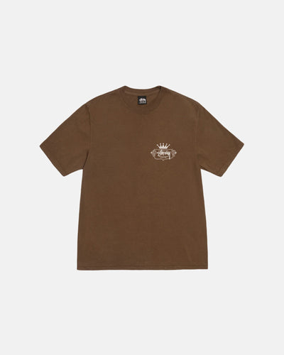 Built To Last Pig Dyed Tee - Brown