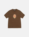 Venus Oval Pig Dyed Tee - Brown