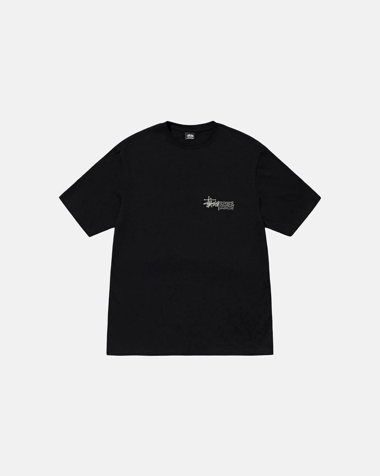 Superior Quality Pig Dyed Tee - Black