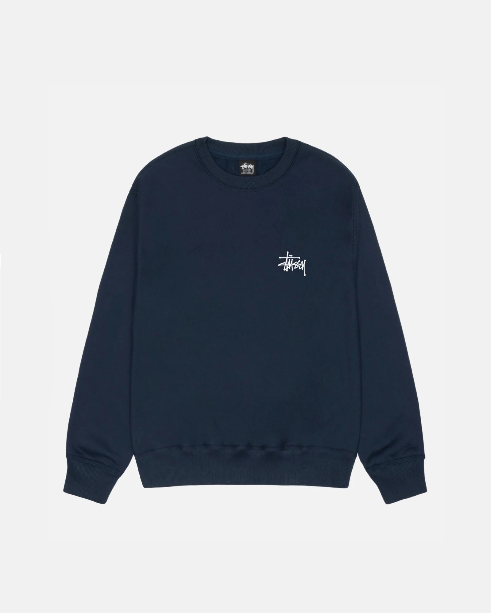 Basic Stussy Crew - Navy