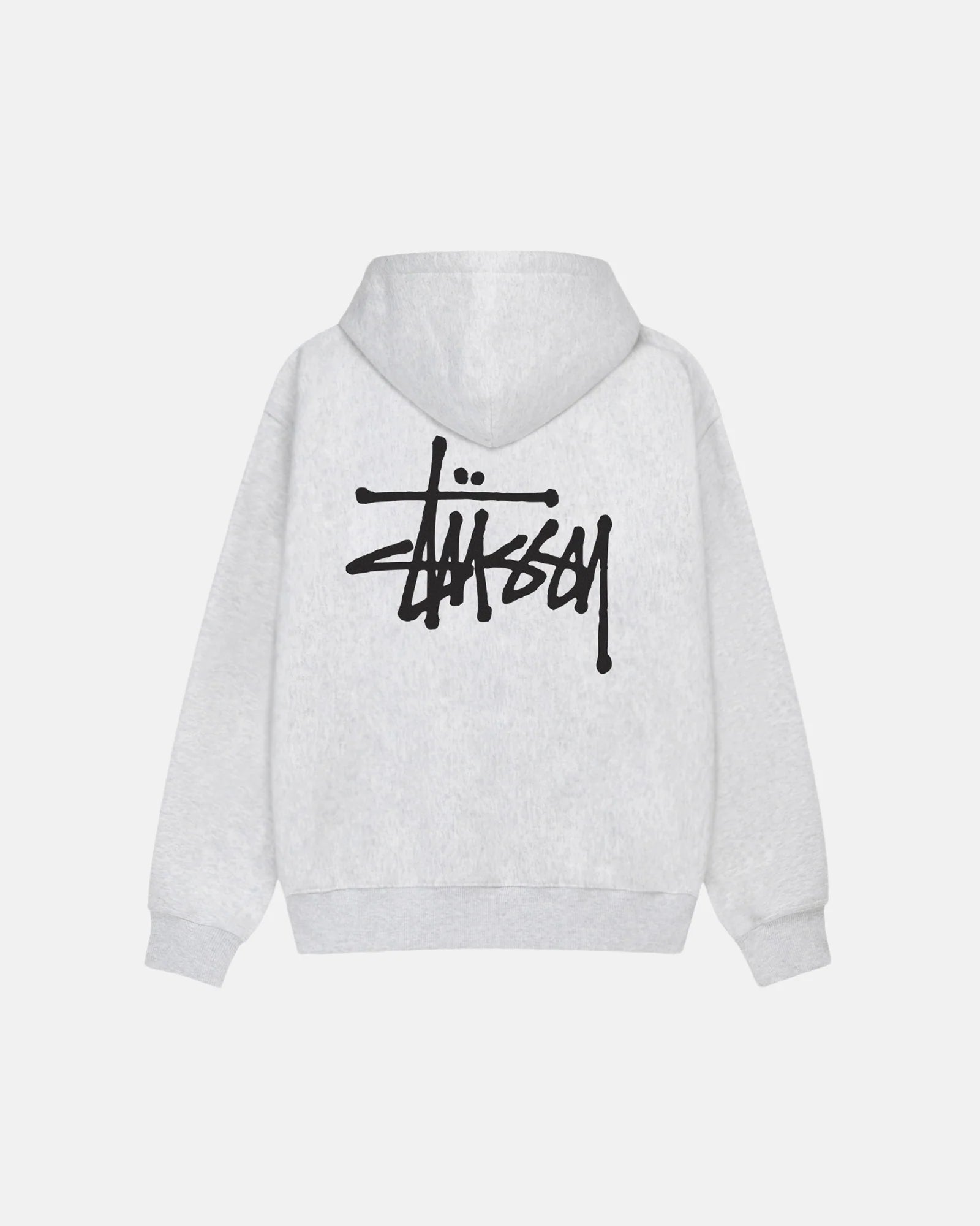 Basic Stussy Hoodie - Ash Heather