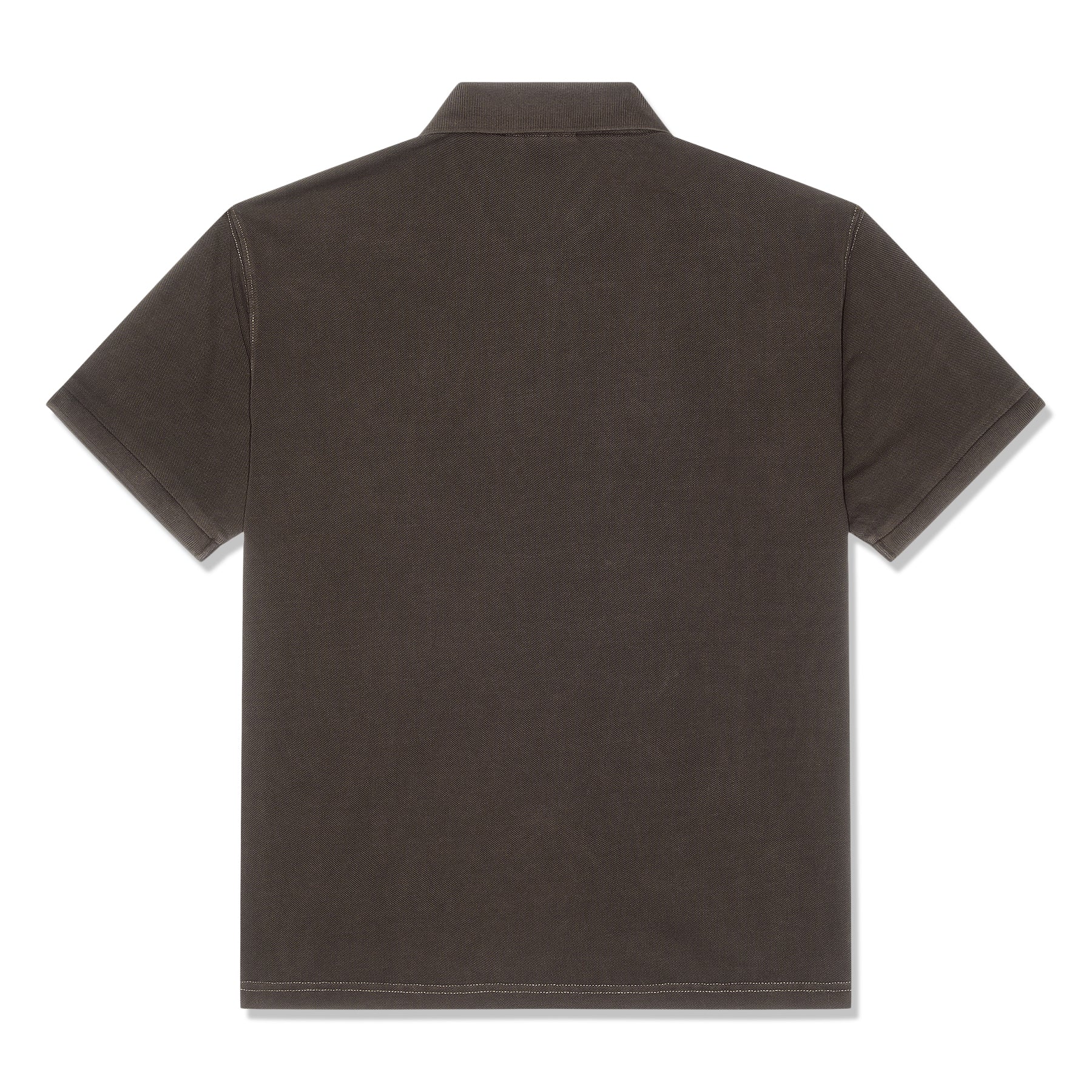 Pique Polo Pig. Dyed - Brown