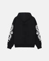 Dragons Zip Hoodie - Black