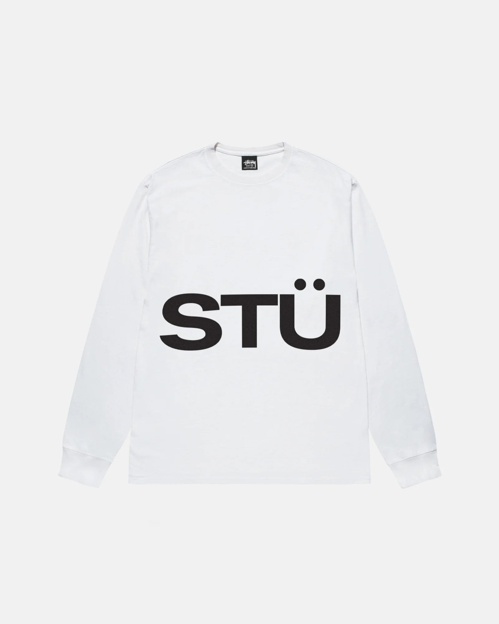 All Caps LS Tee. - White