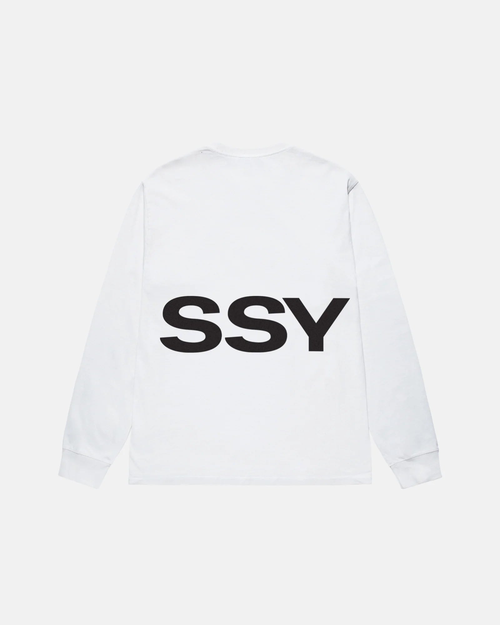 All Caps LS Tee. - White