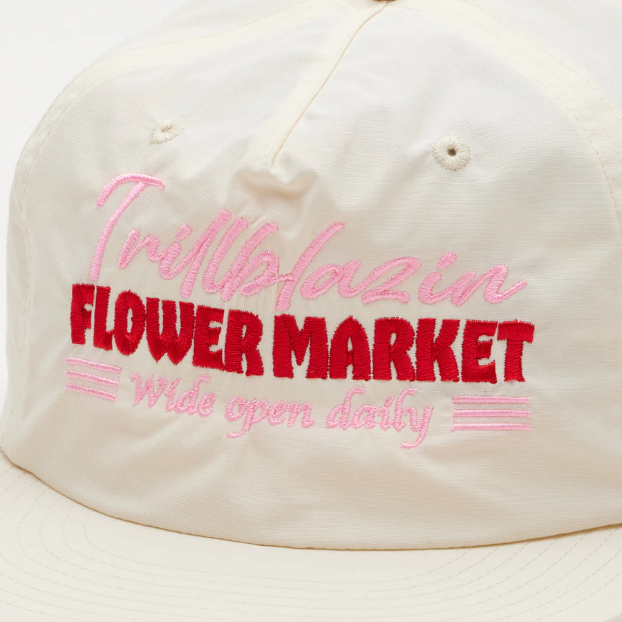 Flower Market Nylon Cap - Natural
