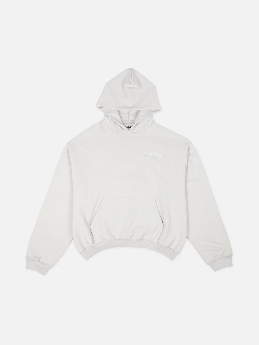 Script Logo hoodie - Grey
