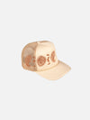 Paisley Trucker Hat - Tan