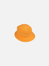Script Logo Nylon Bucket Hat - Gold