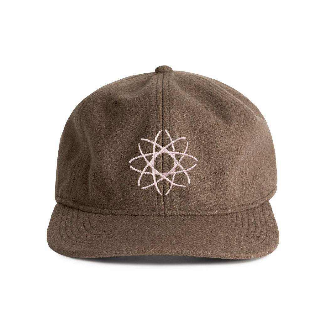 Fissure Wool Cap - Walnut Brown