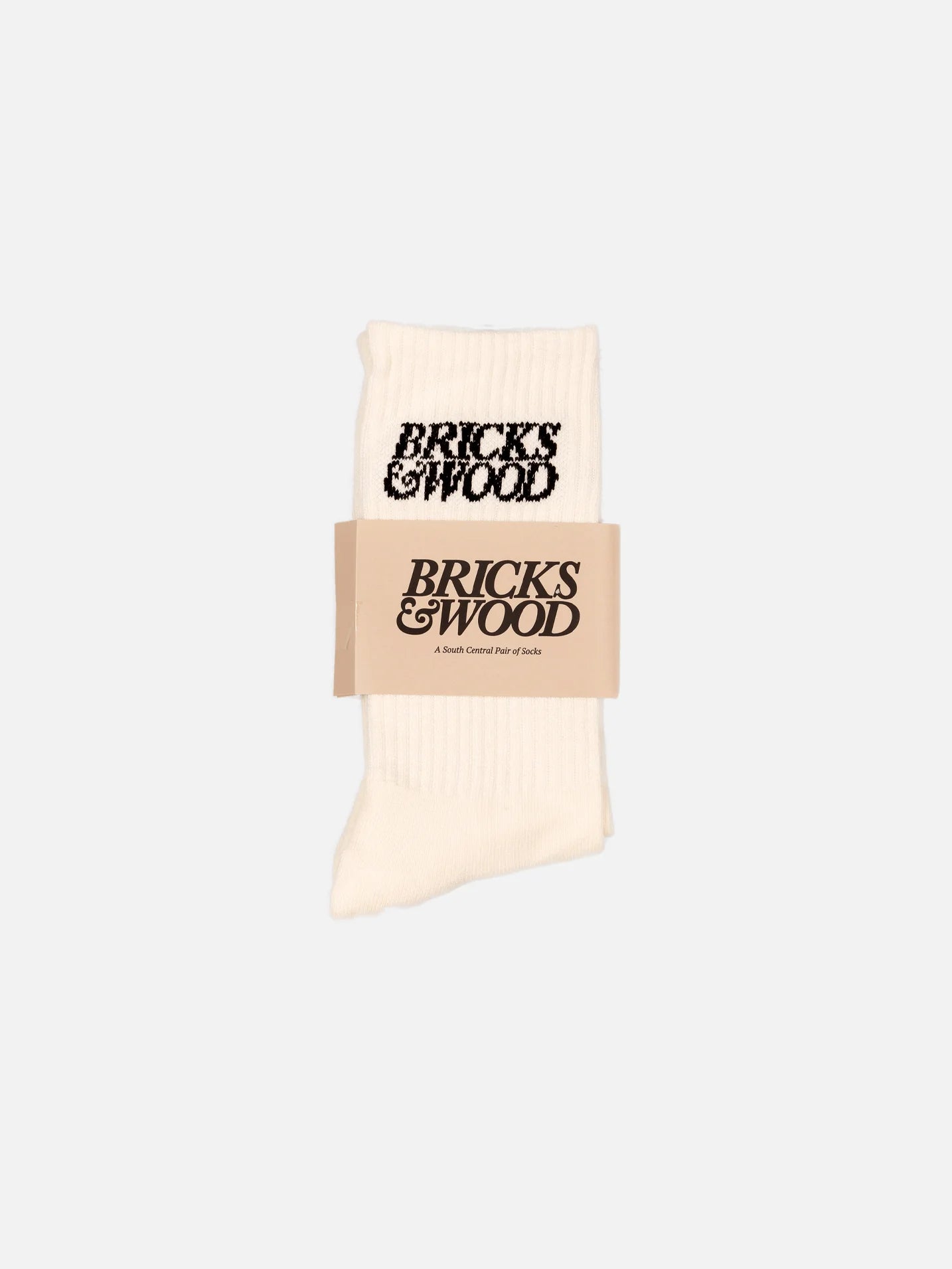 Logo Sock - Cream