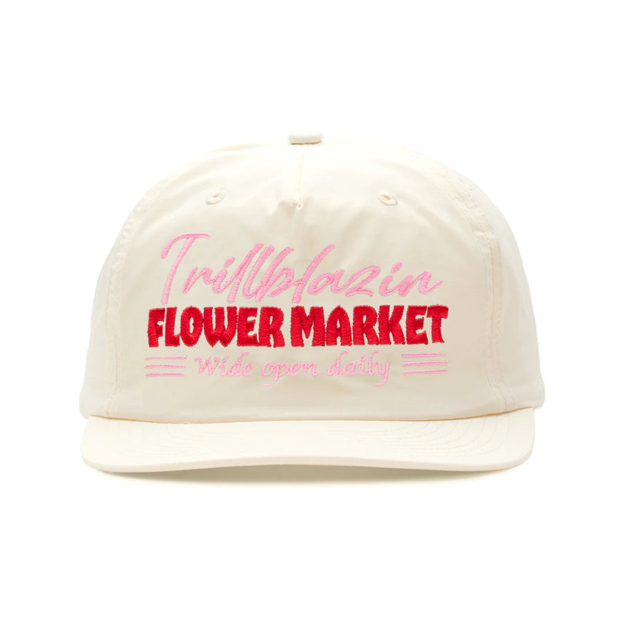 Flower Market Nylon Cap - Natural