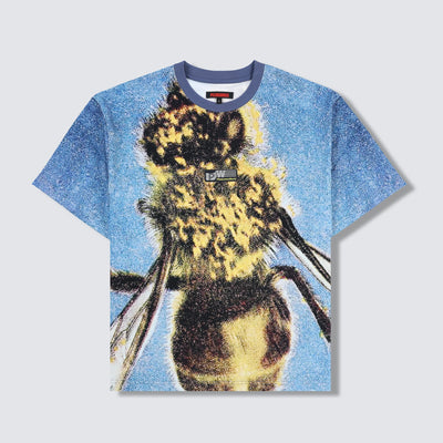 Honey bee Heavyweight Shirt - Blue