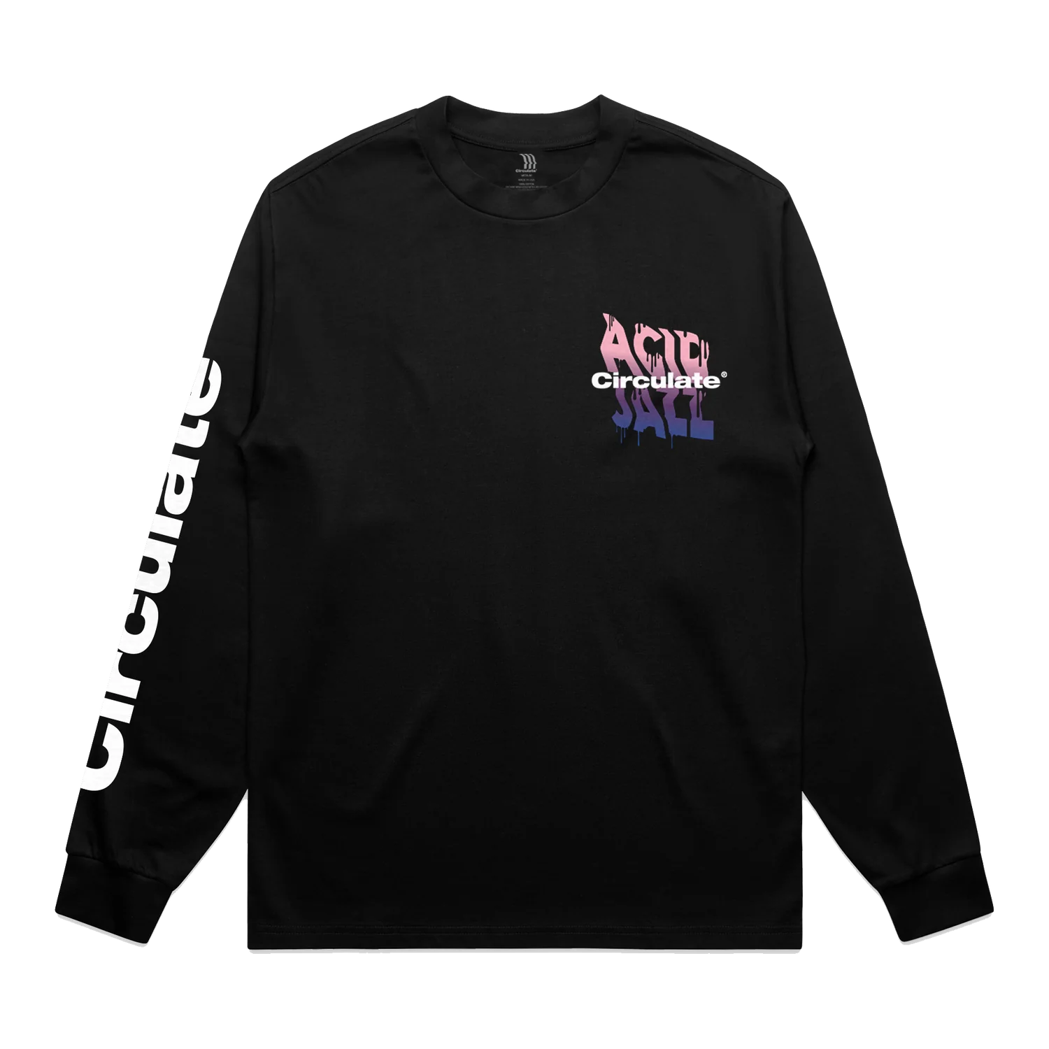 Housecat Long Sleeve T-Shirt - Black