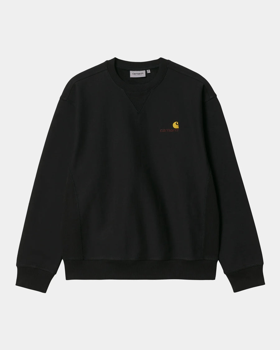 American Script Sweatshirt - Black