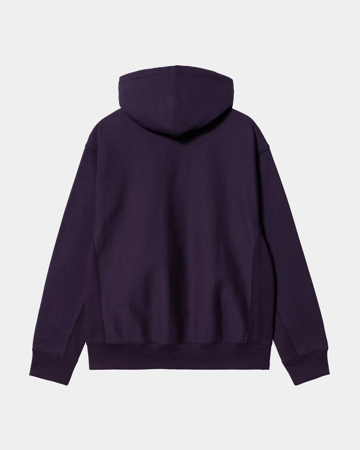 Hooded American Script Sweat - Cassis