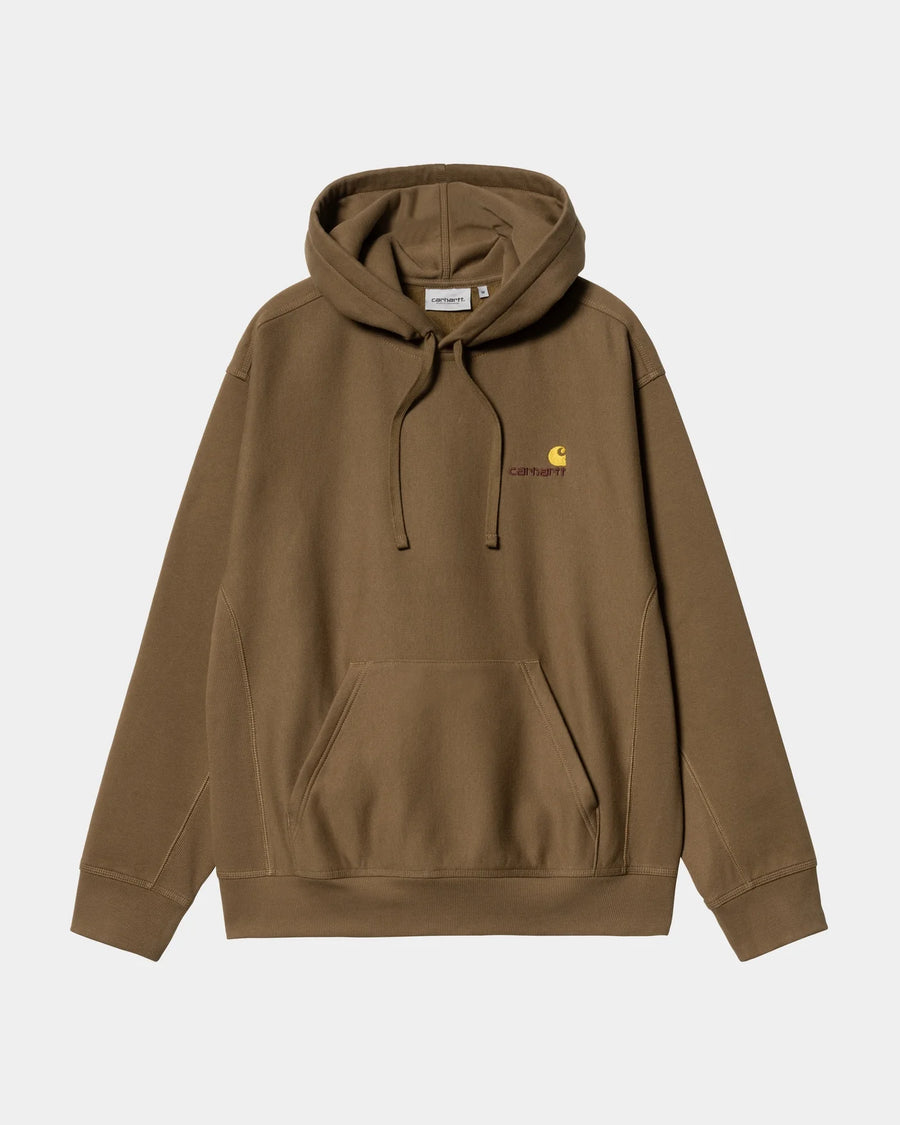 Carhartt hooded american script sweat hotsell