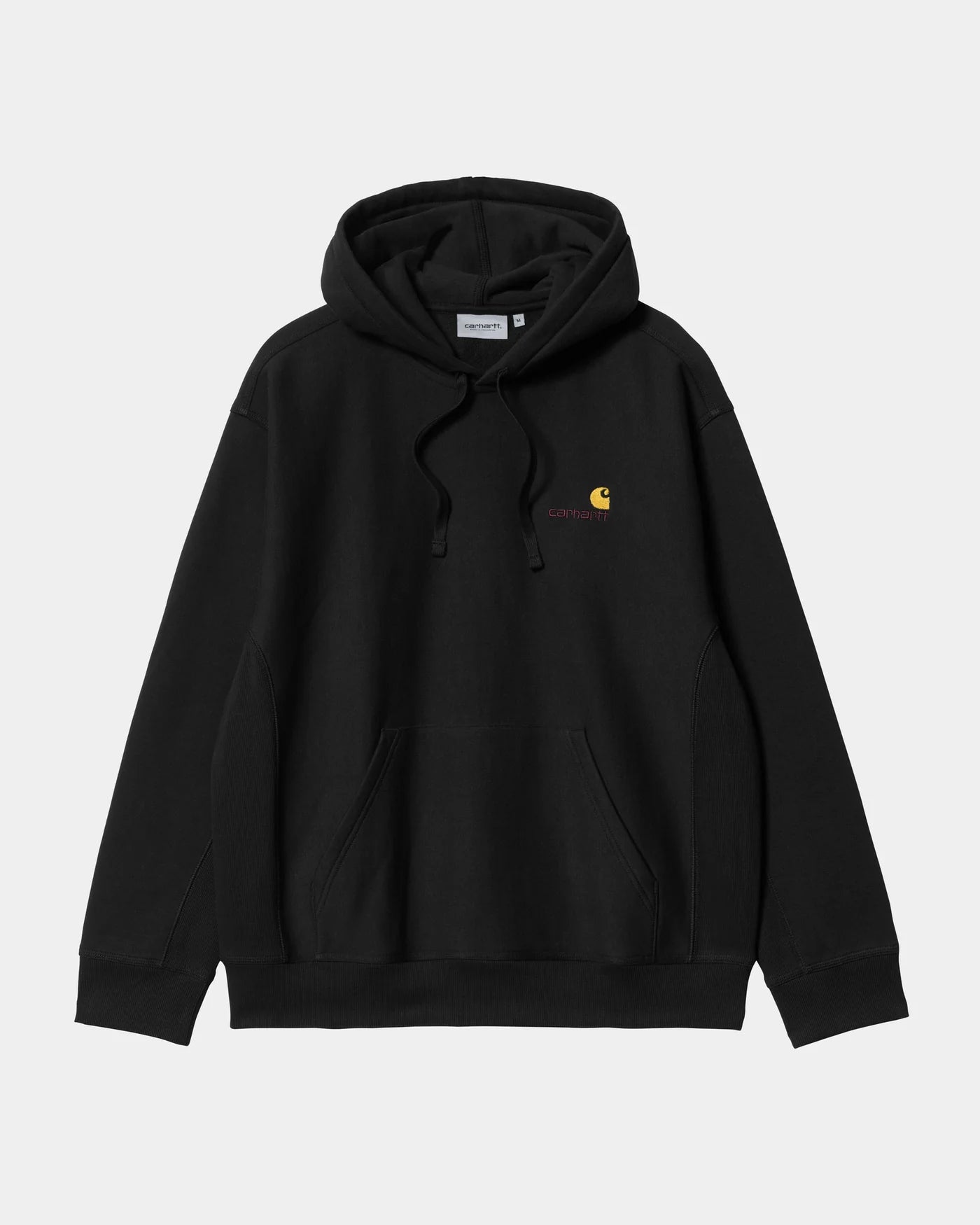 Hooded American Script - Black