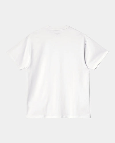 S/S American Script T-Shirt - White