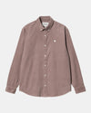 Madison Fine Cord Shirt - Lupinus