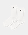 Madison Pack Socks - White / Black