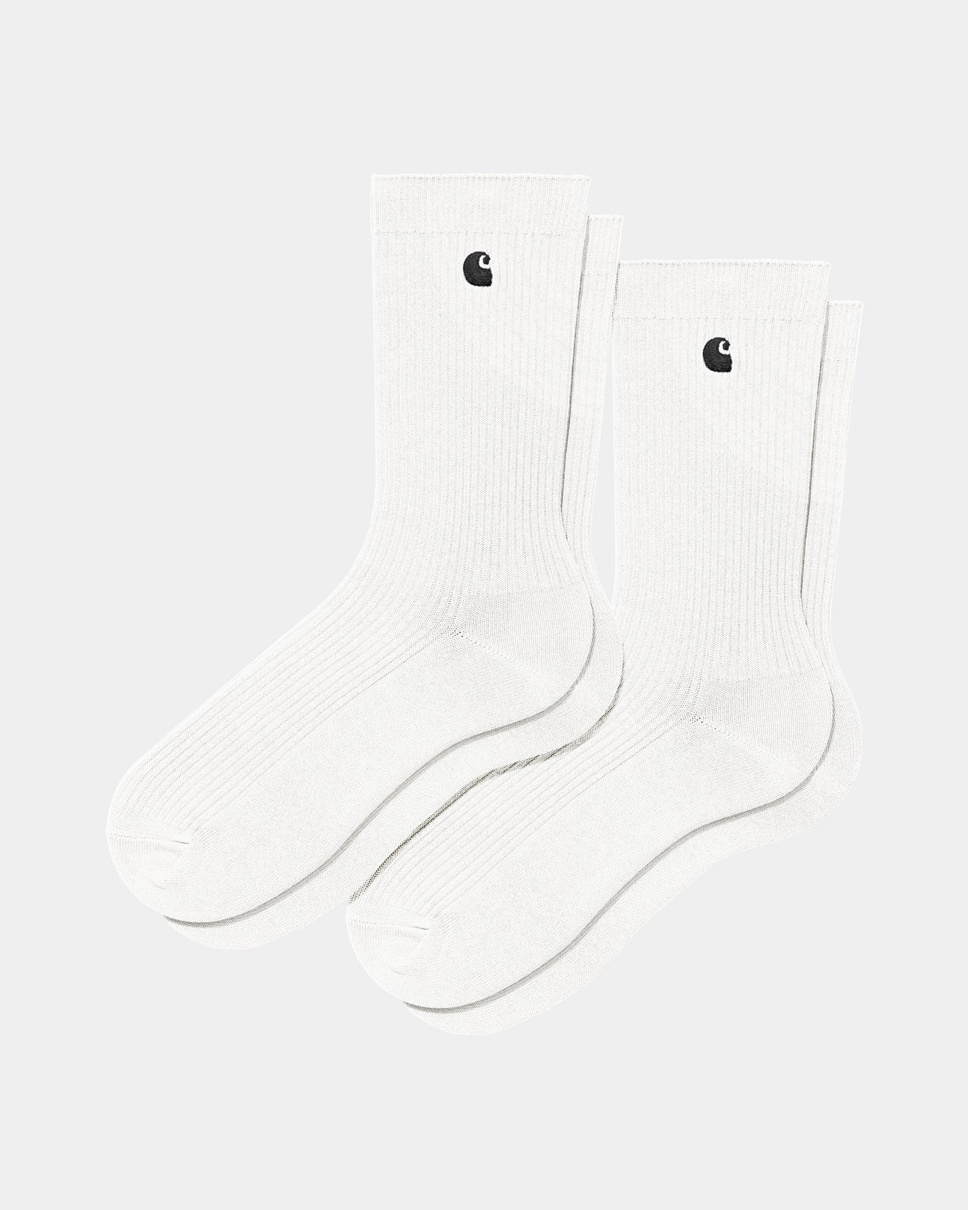 Madison Pack Socks - White / Black