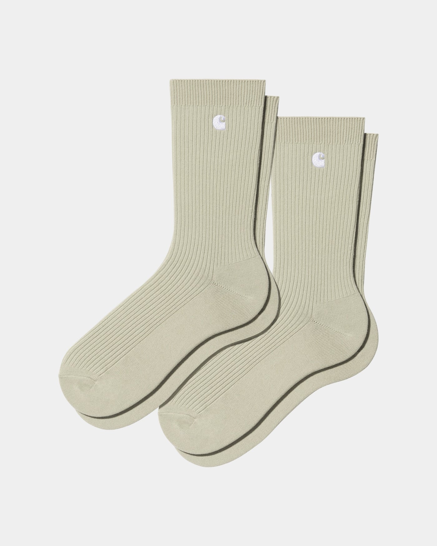 Madison Pack Socks - Beryl / White