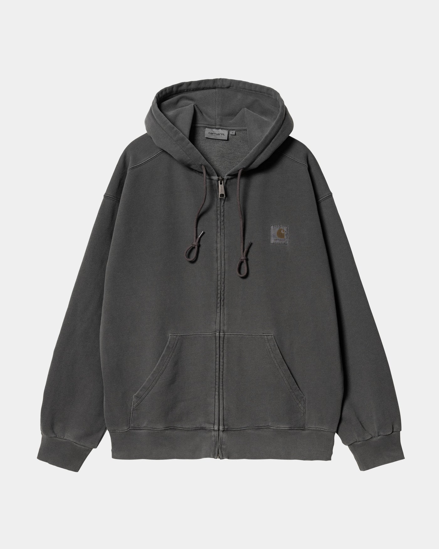 Unspoken | Carhartt Work In Progress Hooded Nelson Jacket - Charcoal