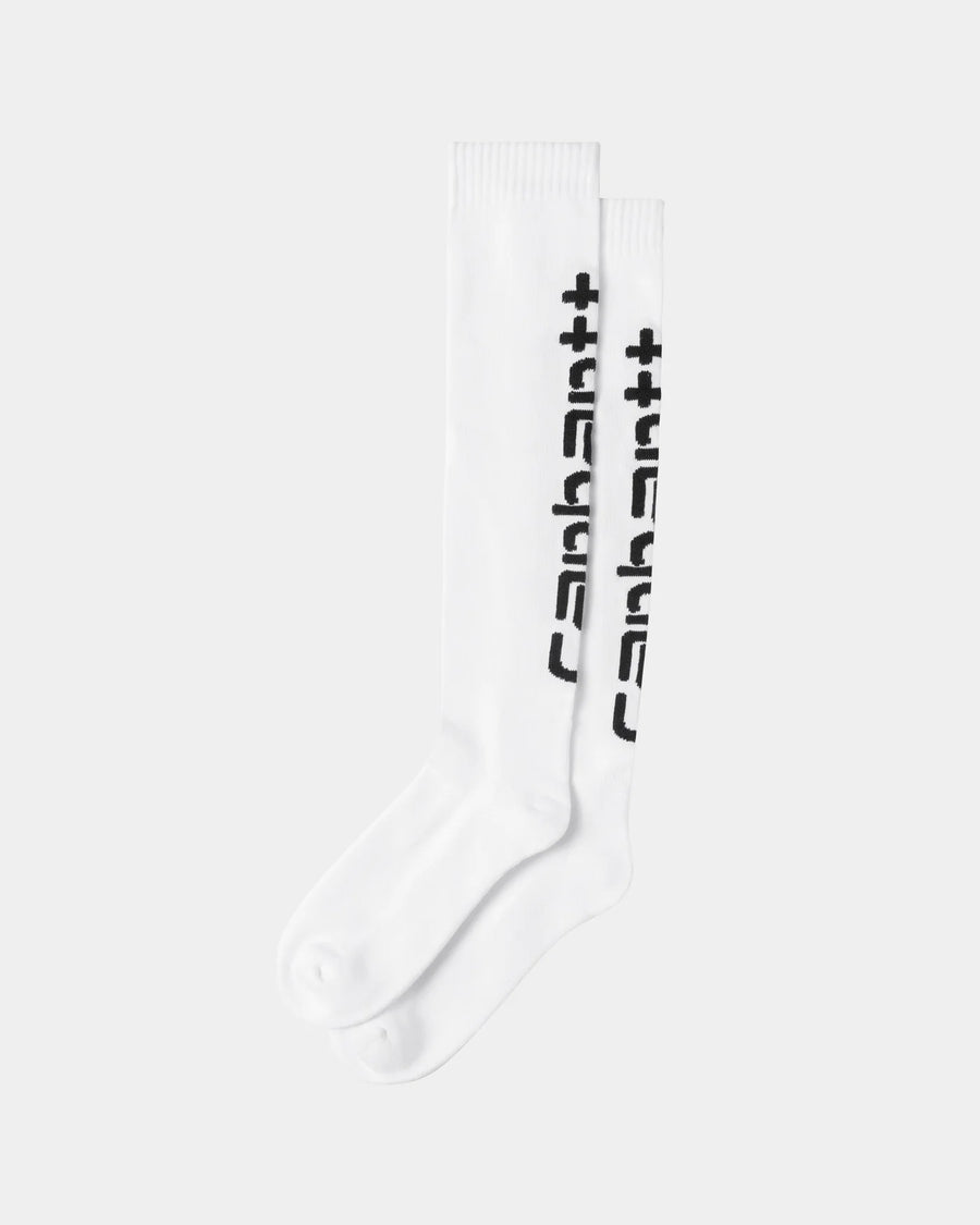 Carhartt Script Socks - White / Black