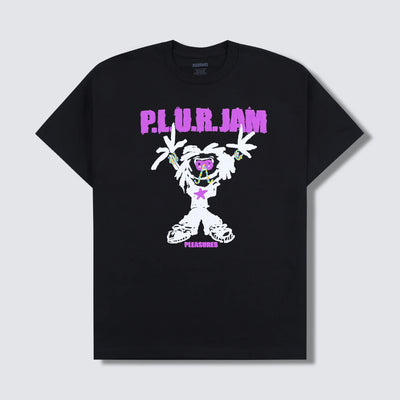 P.L.U.R. Jam T-shirt - Black