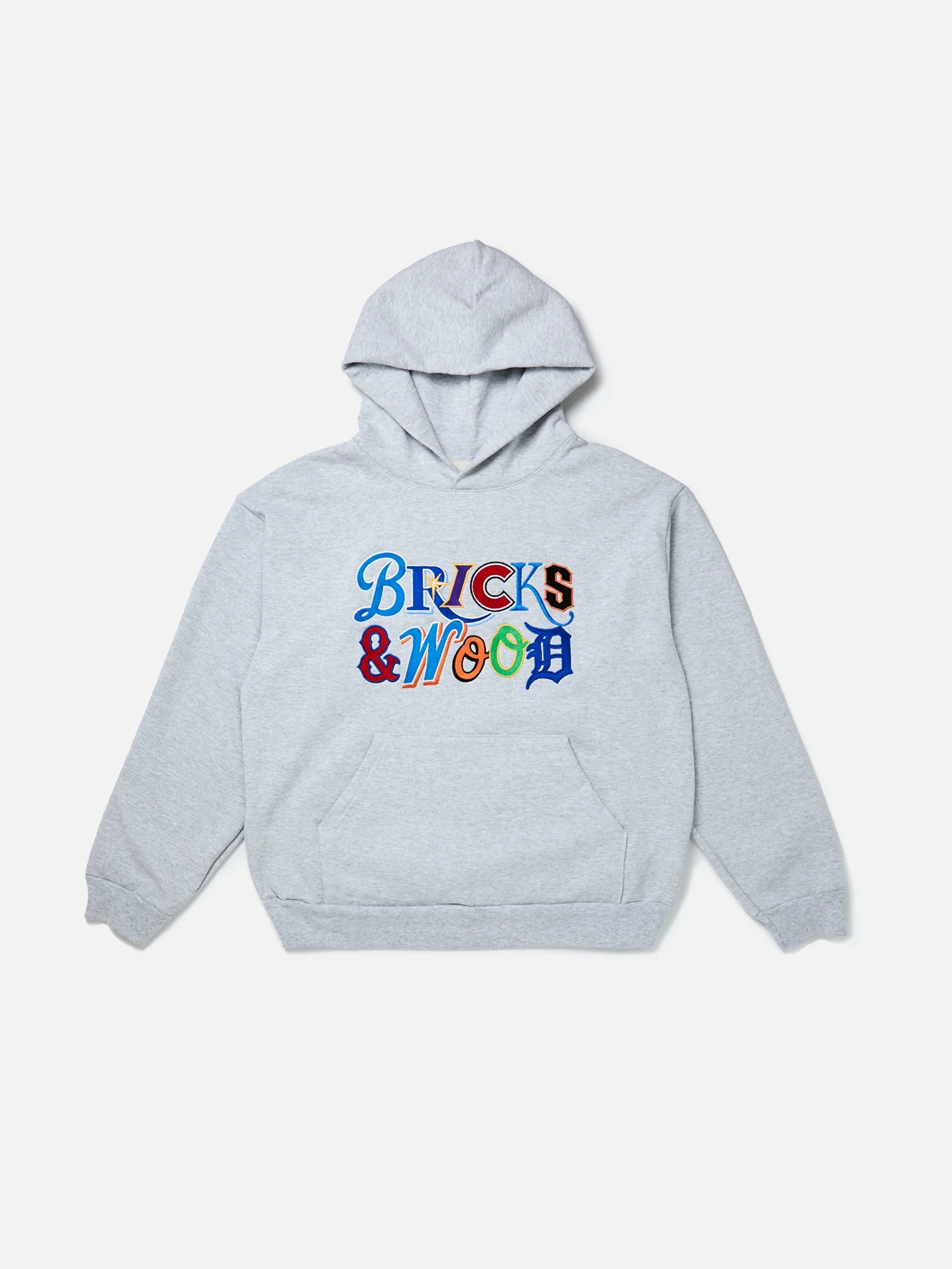 Unspoken | Bricks & Wood Slugger Hoodie - Ash