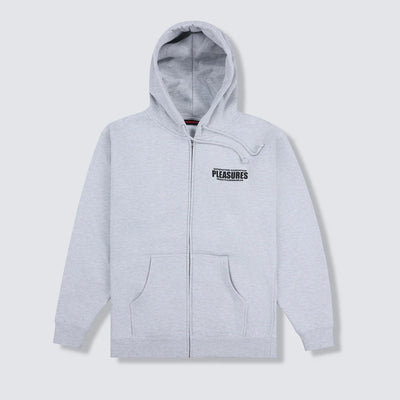 Staff Zip Hoodie - Grey