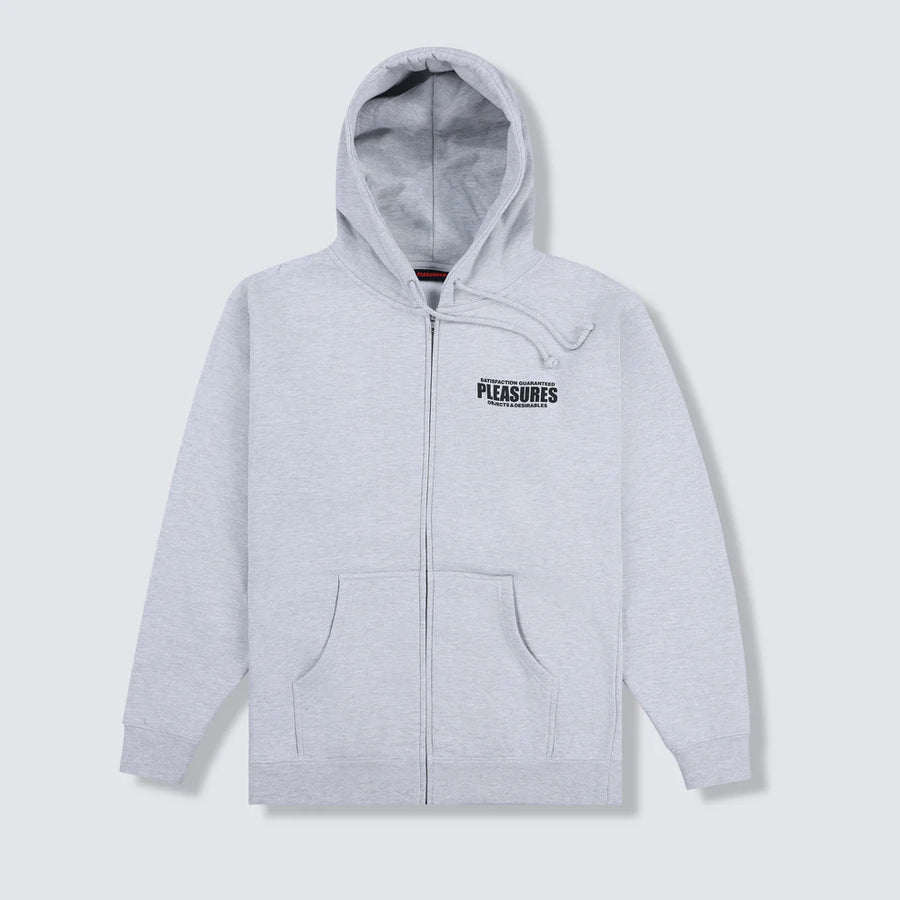 Staff Zip Hoodie - Grey