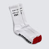 Wake up socks - White