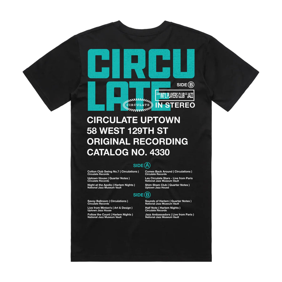 Circulate Uptown T-shirt - Black