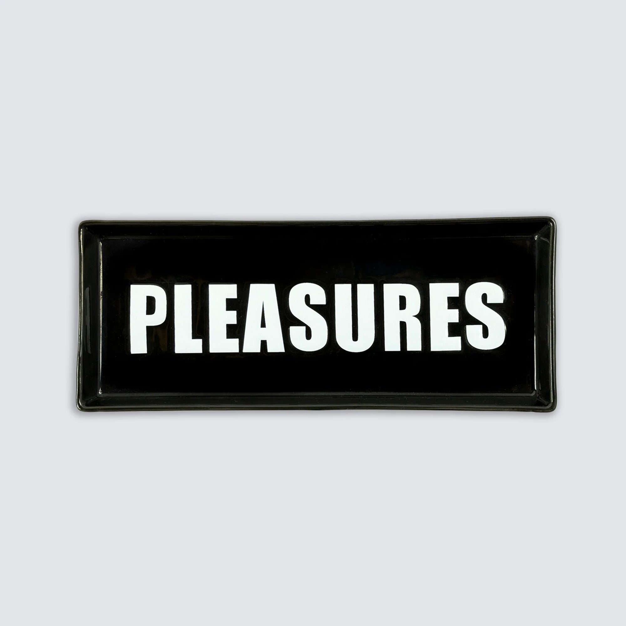 Pleasures Ceramic Tray - Black