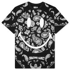 Paisley YG / 4HUNNID T-Shirt - Black