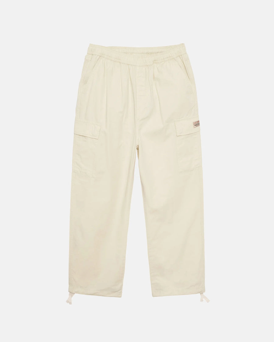 Ripstop Cargo Beach Pant - Cream
