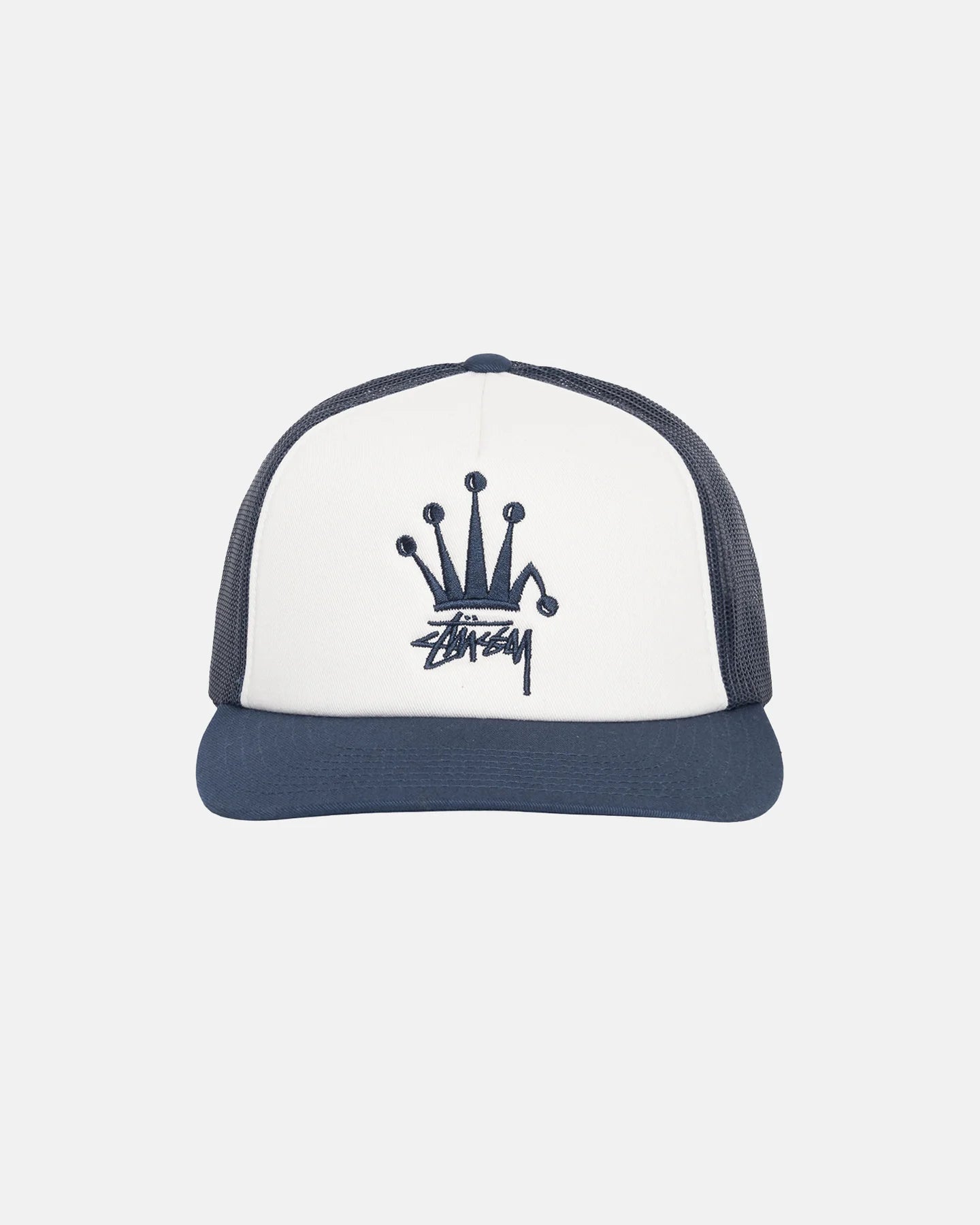 Navy ☆ STUSSY / CROWN STOCK TRUCKER CAP-