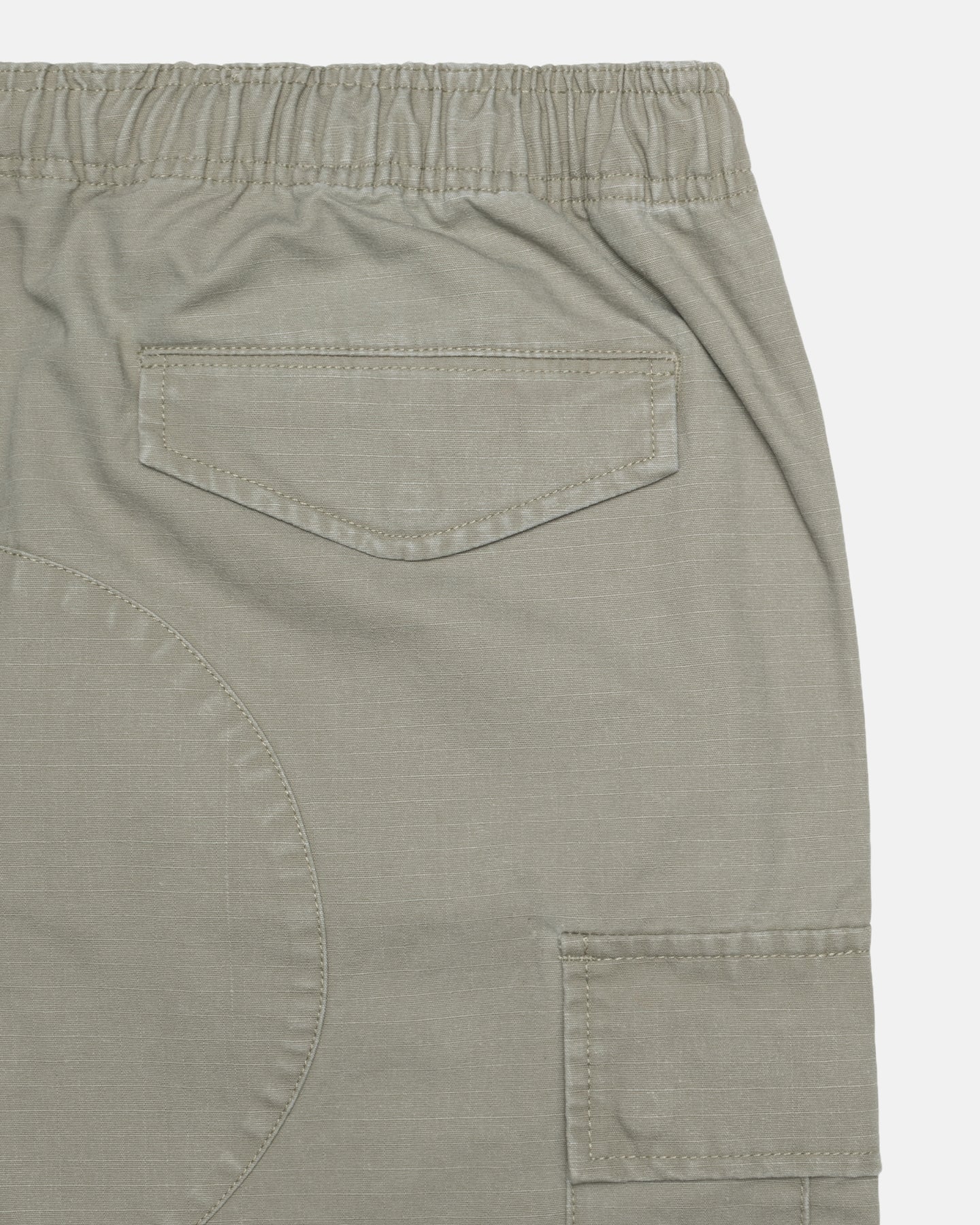 Ripstop Cargo Beach Short - Olive