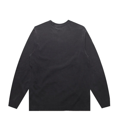 Heavy Washed LS Crew - Faded Black