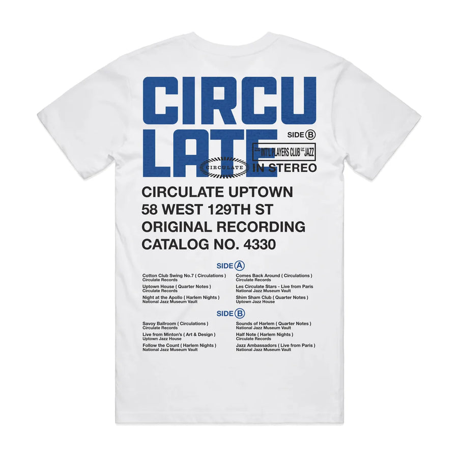 Circulate Uptown T-shirt - White