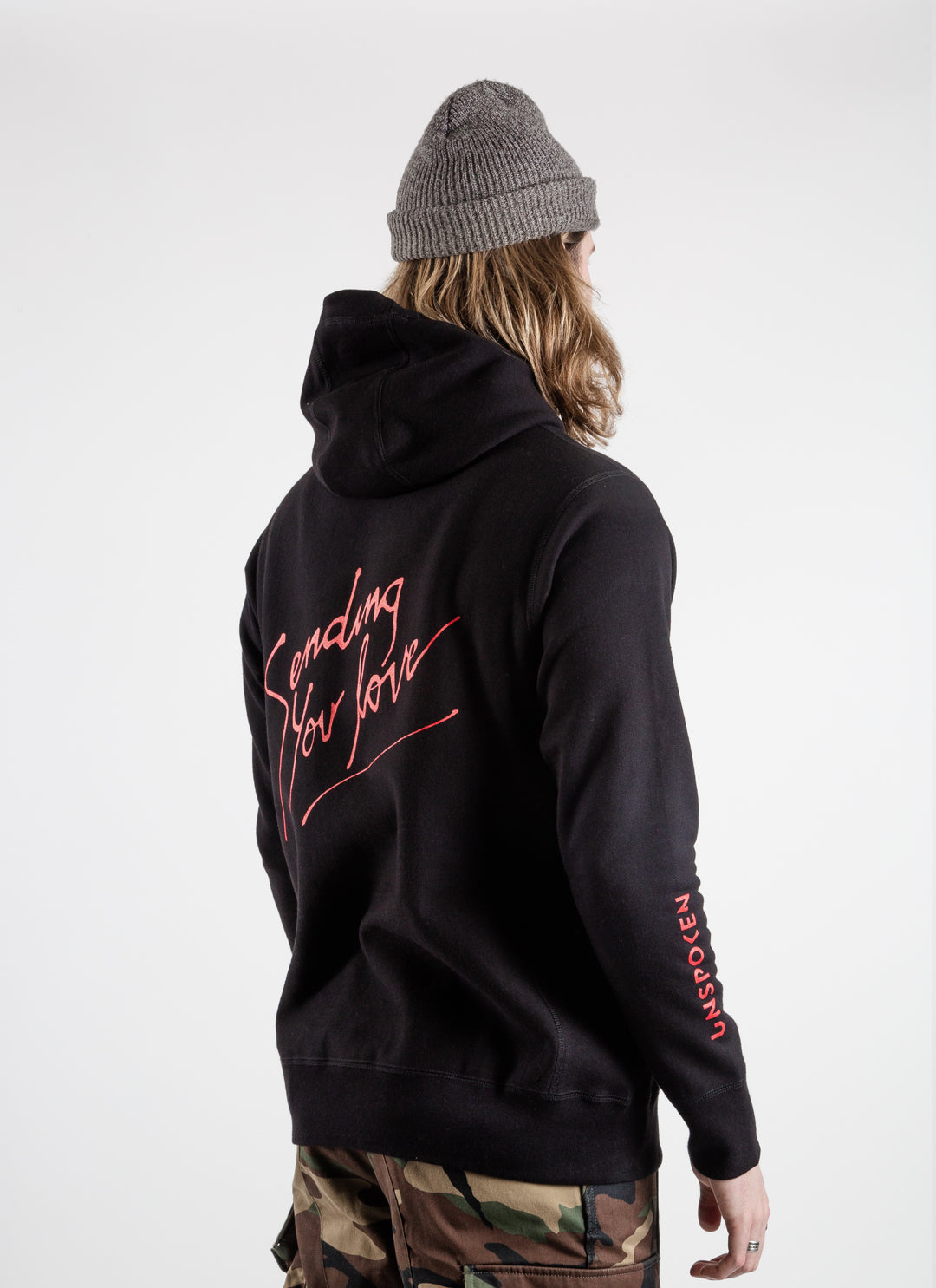 Unspoken x iL.YSM Sending You Love Hoodie - Black
