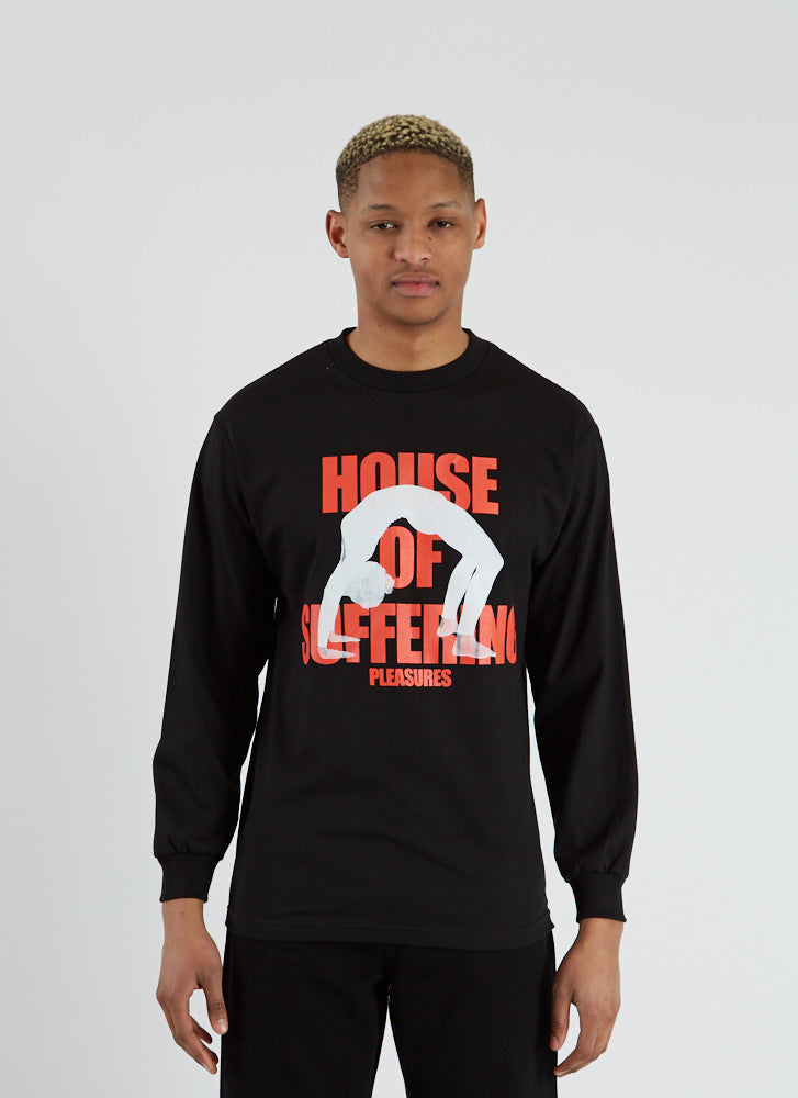 House of Suffering Long Sleeve T-shirt - Black