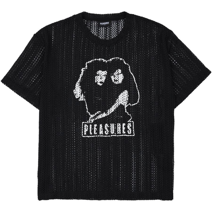 Volume Mesh Tee - Black