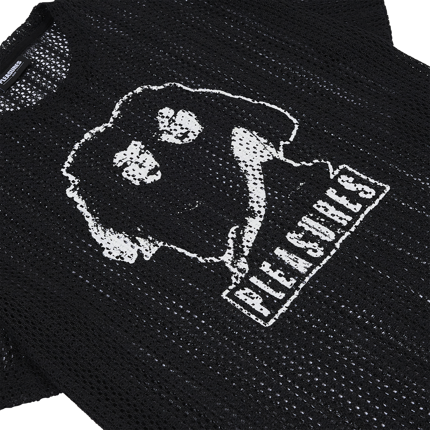 Volume Mesh Tee - Black