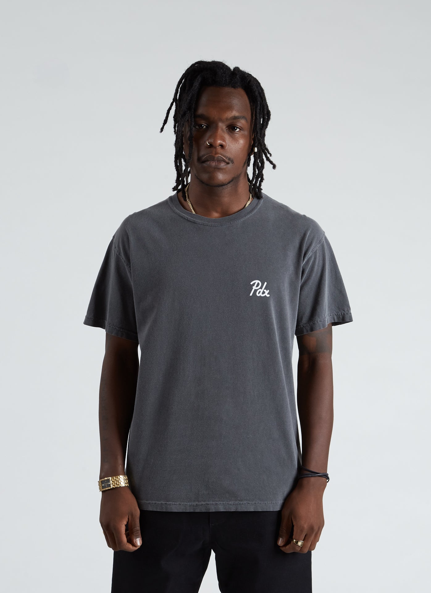 PDX Dyed Tee - Raven