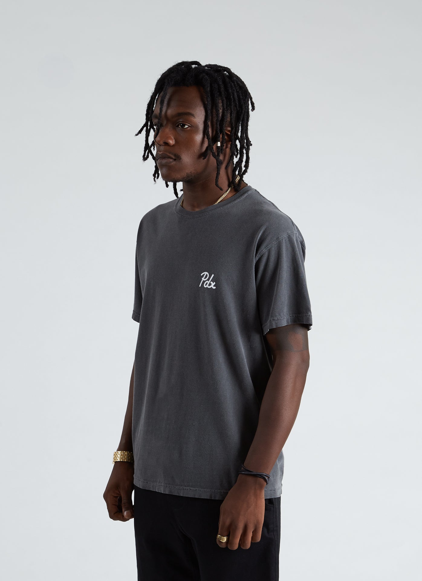 PDX Dyed Tee - Raven